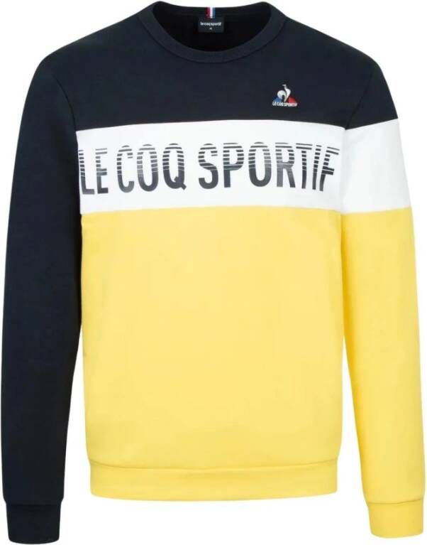 Le Coq Sportif Sweatshirts & Hoodies Geel Heren