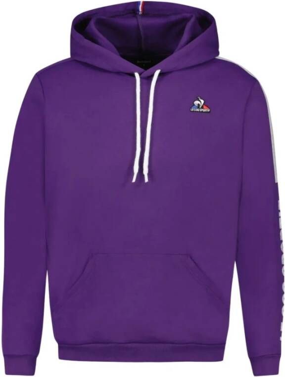 Le Coq Sportif Sweatshirts & Hoodies Purple Heren