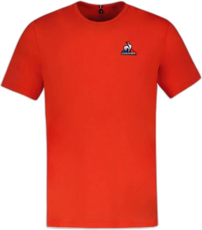 Le Coq Sportif T-shirt Essentiels Rood Heren