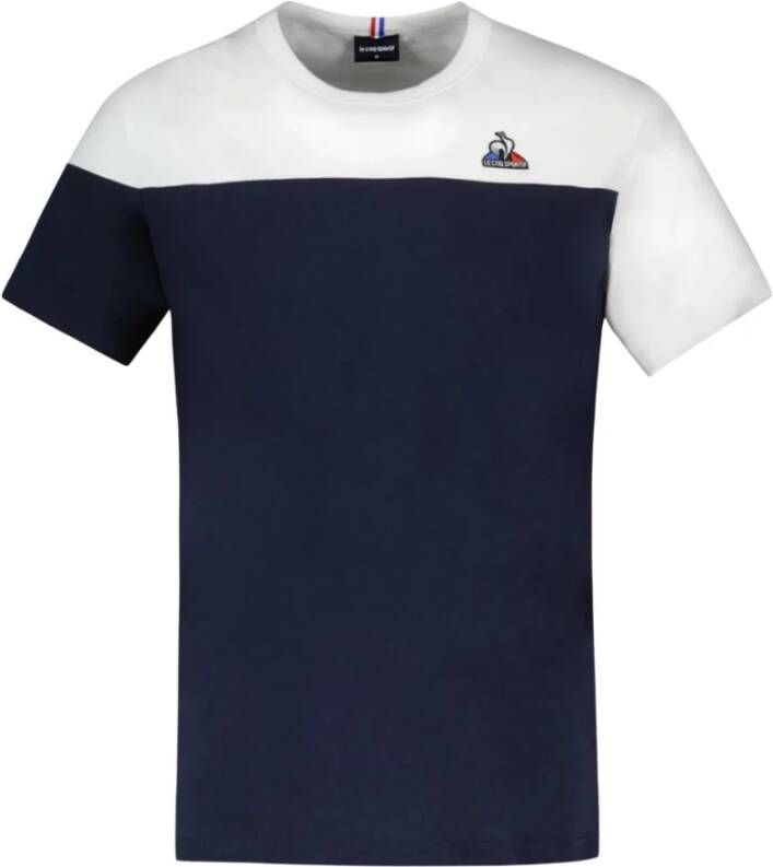 Le Coq Sportif 's T-shirt Blauw