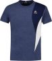 Le Coq Sportif T-Shirts Blauw Heren - Thumbnail 1