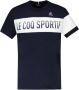 Le Coq Sportif T-Shirts Blauw Heren - Thumbnail 1