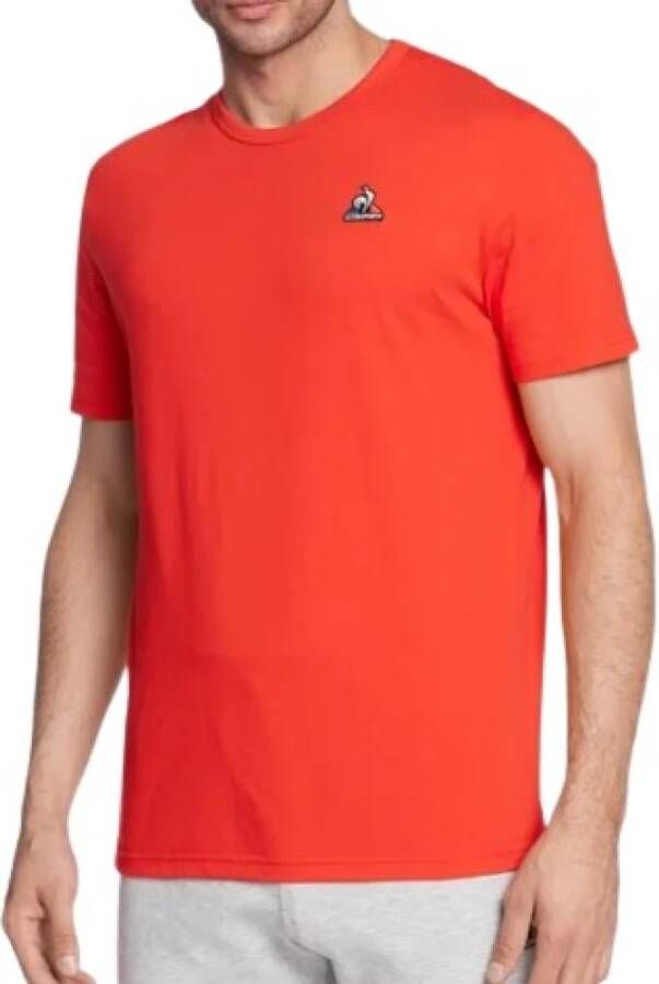 Le Coq Sportif T-shirts Oranje Heren