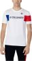 Le Coq Sportif TRI Tee SS N°1 100% Katoenen T-shirt Wit Heren - Thumbnail 4