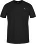 Le Coq Sportif Zwarte korte mouw ronde hals T-shirt Black Heren - Thumbnail 1