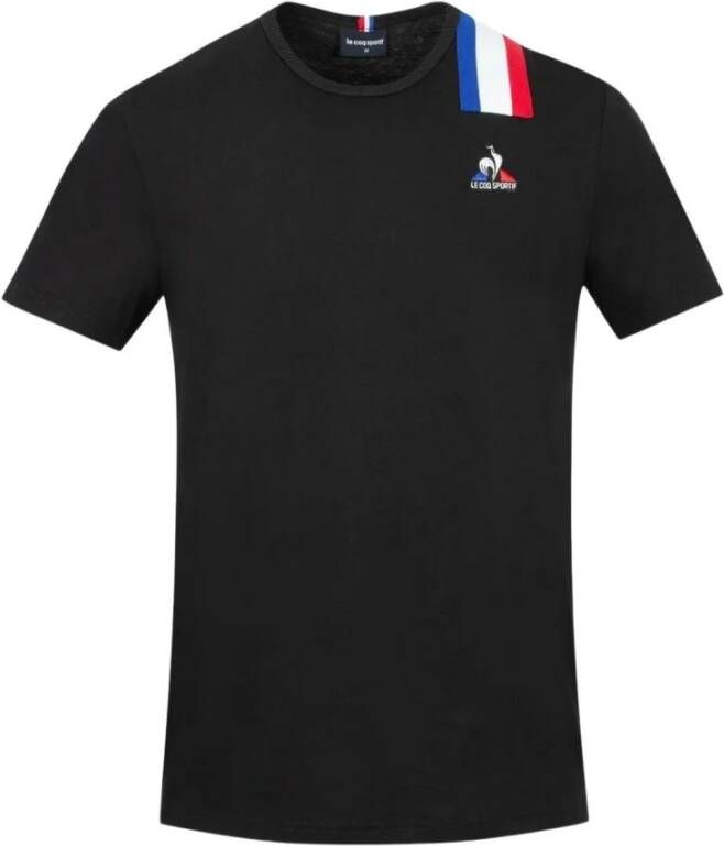 Le Coq Sportif T-Shirts Zwart Heren