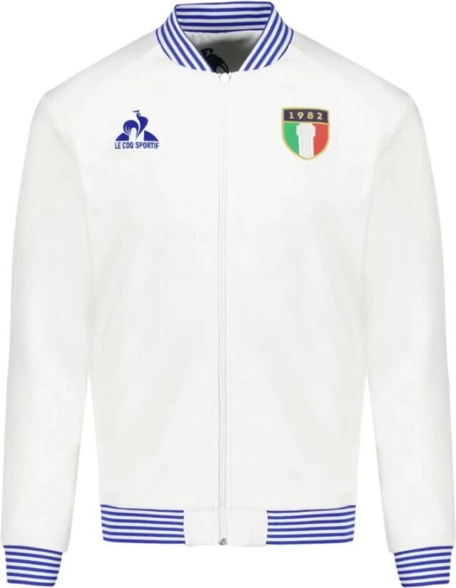 Le Coq Sportif Italië 82 Omkeerbare Sweater met Rits Blauw Heren