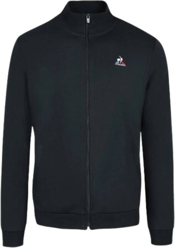 Le Coq Sportif Sweatshirt Essentiels Zippé Zwart Heren