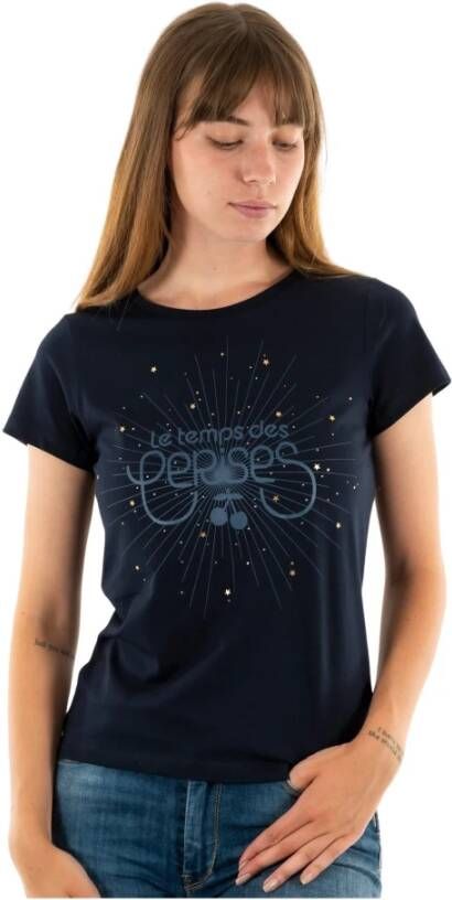 Le Temps Des Cerises Dames-T-shirt Fabulo Blauw Dames