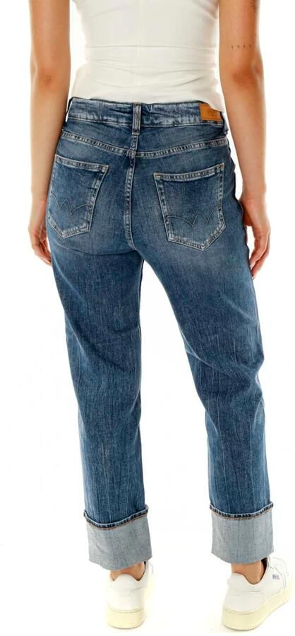 Le Temps Des Cerises High Waist Straight Fit Jeans Blue Dames - Foto 3