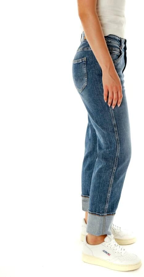 Le Temps Des Cerises High Waist Straight Fit Jeans Blue Dames - Foto 2