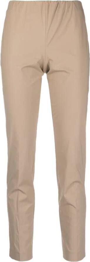 Le Tricot Perugia Cropped Trousers Beige Dames