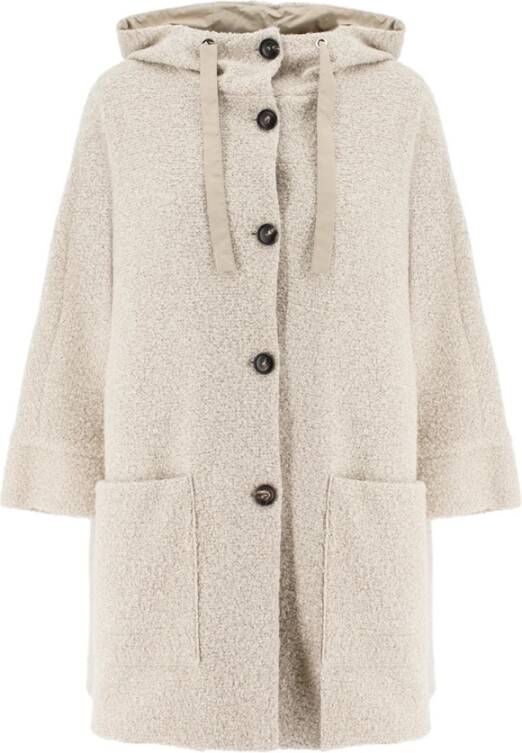 Le Tricot Perugia Faux Fur & Shearling Jackets Beige Dames