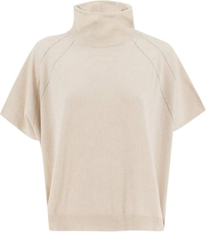 Le Tricot Perugia Knitwear Beige Dames