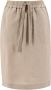 Le Tricot Perugia Short Skirts Beige Dames - Thumbnail 1