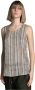 Le Tricot Perugia Sleeveless Tops Grijs Dames - Thumbnail 1