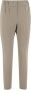 Le Tricot Perugia Slim-fit Trousers Beige Dames - Thumbnail 1