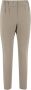 Le Tricot Perugia Slim-fit Trousers Beige Dames - Thumbnail 1