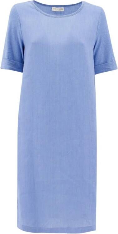 Le Tricot Perugia Summer Dresses Blauw Dames