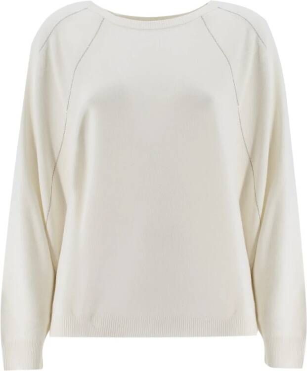 Le Tricot Perugia Sweatshirts White Dames