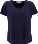 Le Tricot Perugia T-Shirts Blauw Dames - Thumbnail 1