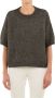 Le Tricot Perugia Round-neck Knitwear Grijs Dames - Thumbnail 1