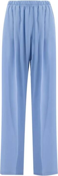 Le Tricot Perugia Trousers Blauw Dames