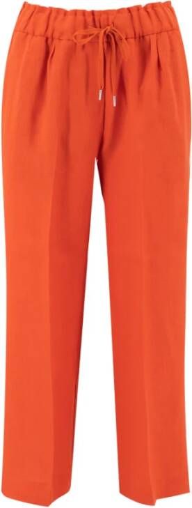 Le Tricot Perugia Trousers Oranje Dames