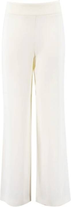 Le Tricot Perugia Trousers Wit Dames