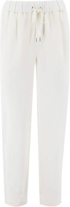 Le Tricot Perugia Trousers White Dames