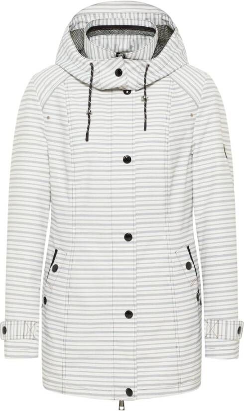 Lebek Light Jackets Wit Dames