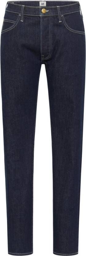 Lee Fitted jeans Rider Blauw Heren