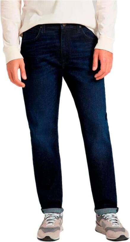 Lee Heren Blauwe Jeans met Ritssluiting en Knoopsluiting Blauw Heren