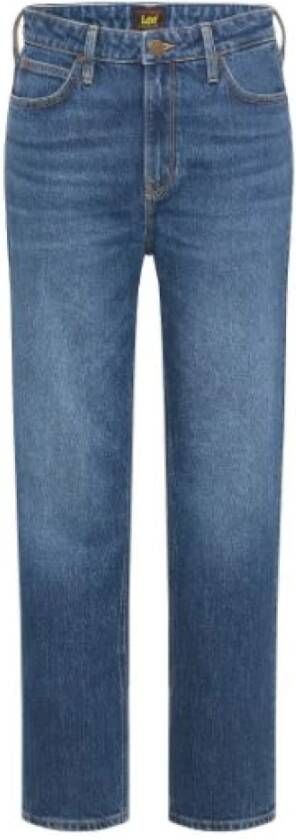 Lee Jeans Blauw Dames