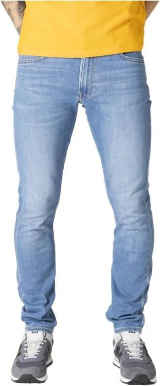 Lee Jeans plain front pockets Blauw Heren