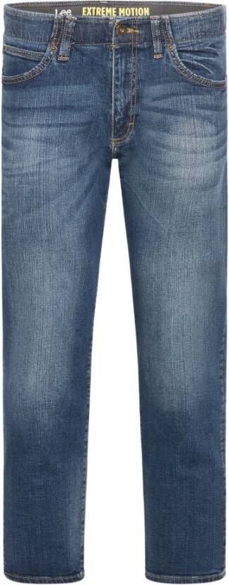 Lee Jeans Straight Fit Blauw Heren