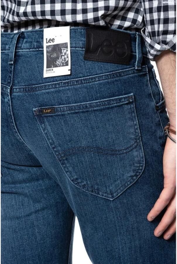 Lee Blauwe Regular Denim Jeans Blue Heren