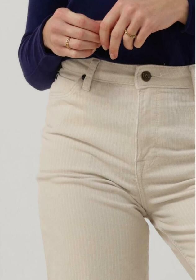 Lee Dames Jeans Wide Leg Long White Dames - Foto 4