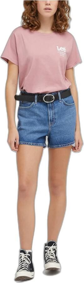 LEE Dames Broeken Carol Short L37chgb32 Blauw - Foto 7