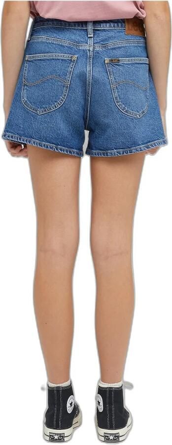 LEE Dames Broeken Carol Short L37chgb32 Blauw - Foto 5