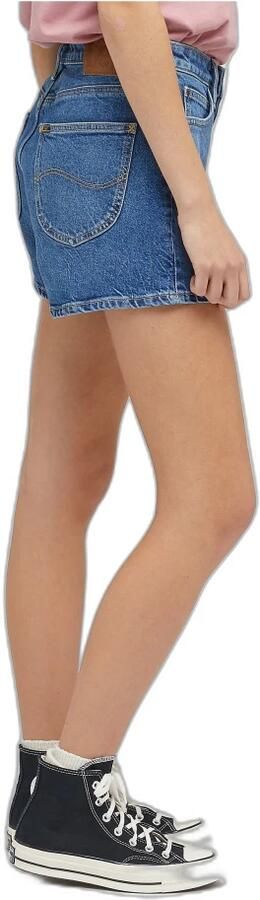 LEE Dames Broeken Carol Short L37chgb32 Blauw - Foto 8