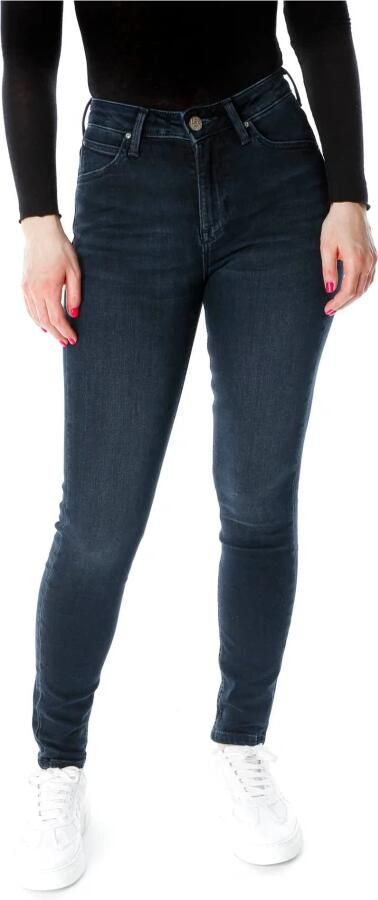 Lee Skinny fit high waist jeans met stretch model 'Scarlett' - Foto 8
