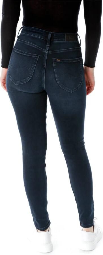 Lee Skinny fit high waist jeans met stretch model 'Scarlett' - Foto 6