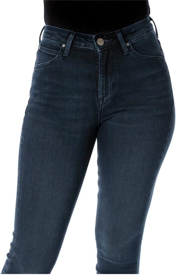 Lee Skinny fit high waist jeans met stretch model 'Scarlett' - Foto 5