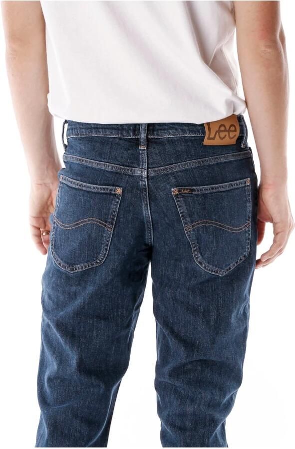 Lee straight fit jeans Brooklyn dark stonewash - Foto 7