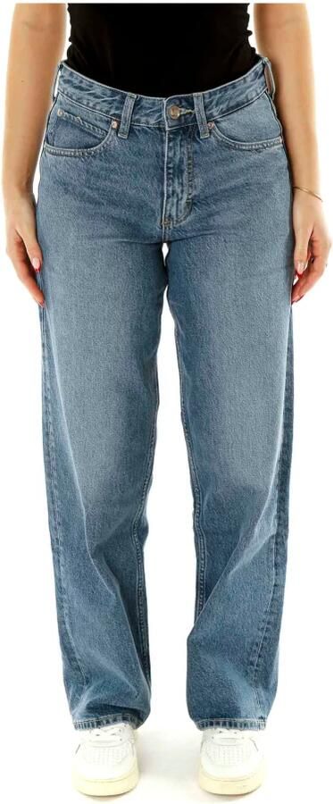 Lee Klassieke Loose Fit Denim Jeans Blue Dames - Foto 8