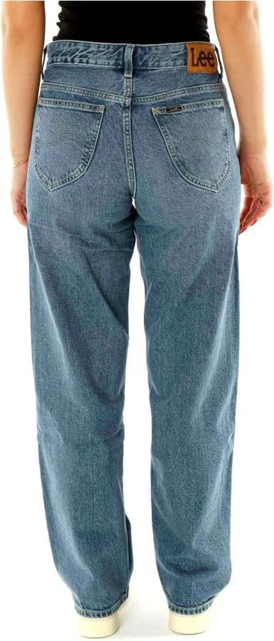 Lee Klassieke Loose Fit Denim Jeans Blue Dames - Foto 6
