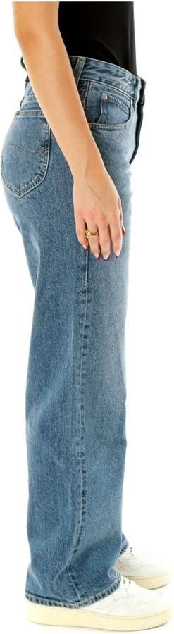 Lee Klassieke Loose Fit Denim Jeans Blue Dames - Foto 7