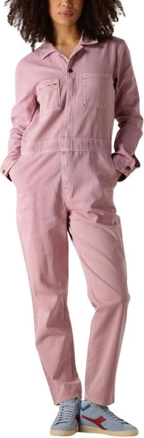 Lee Roze Jumpsuit Unionall Stijl Pink Dames - Foto 3