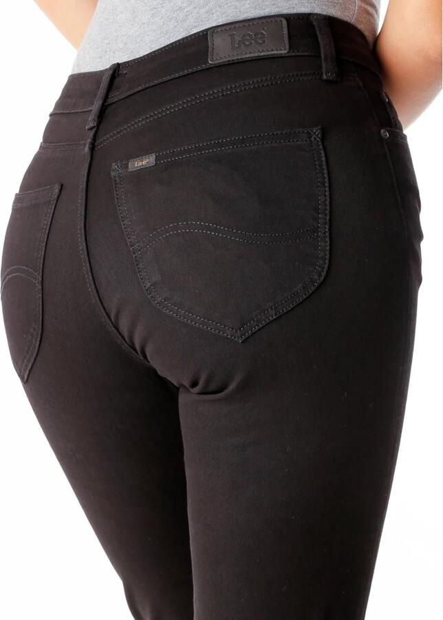 Lee Straight fit jeans met stretch model 'Marion'